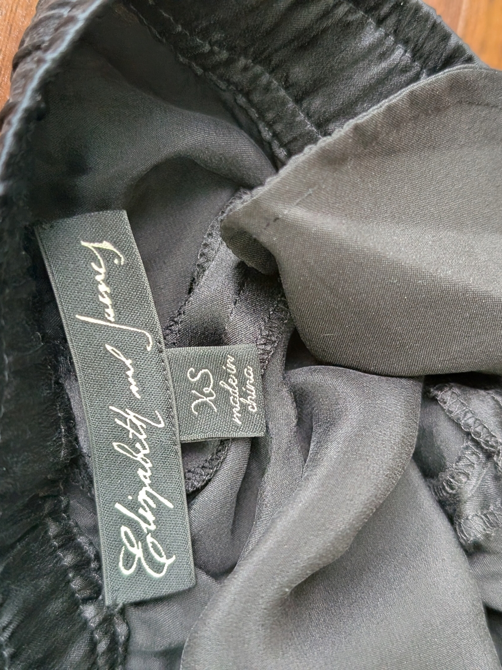 Elizabeth & James 100% Silk Drawstring Pants - Picture 4 of 5